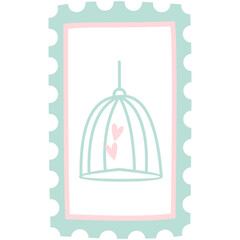 Valentines Postage Stamp