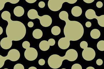 Green abstract pattern background, geometric shape