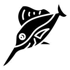 Marlin Fish Icon