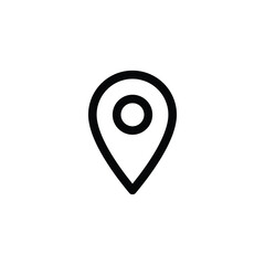 map pointer icon.Location icon simple vector design.