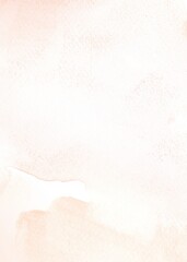 Abstract orange watercolor background, aesthetic design