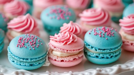 Delightful Delicacies: An Enchanting Array of Pastel Macarons