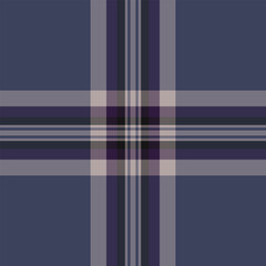 Obraz premium Decorating texture pattern tartan, repeat plaid textile fabric. Adorable check vector background seamless in pastel and blue colors.
