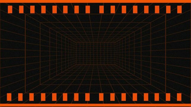 abstract background with binary code