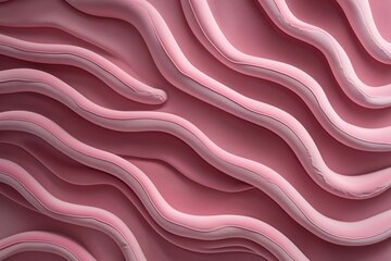 Obraz premium Bubbly Pink Textured Pattern with Velvety Finish for Contemporary Backdrops