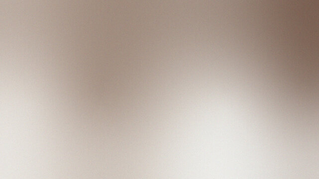 Brown beige copper bronze champagne abstract background. Color gradient ombre blend. Soft smooth transition. Warm metallic shimmer glow. Noise grain texture blur. Elegant neutral tone backdrop