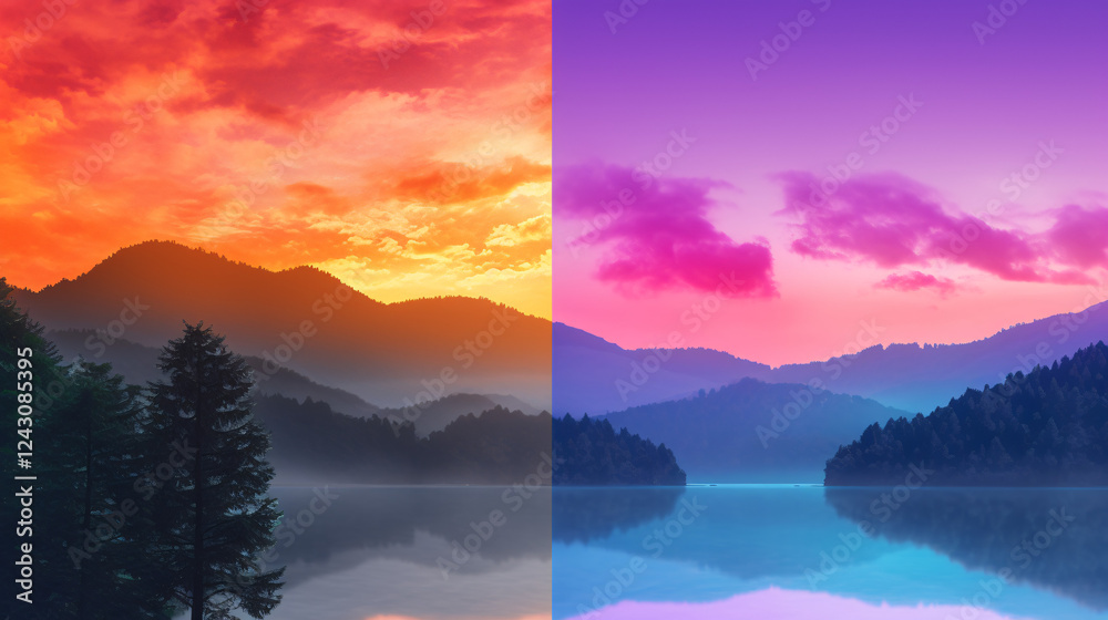 Poster A vertical gradient background with smooth design elements, perfect for technology-themed displays and presentations.

