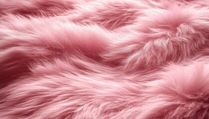 Fototapeta premium Soft Pink Fur Texture Abstract Background