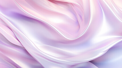 Fototapeta premium Iridescent, shimmery, glossy, and creamy pastel background, perfect for presentation displays and technology banners.