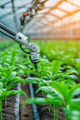 Urban farming with robotic harvesters