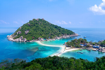 The most beautiful viewpoints of Koh Tao, Thailand.