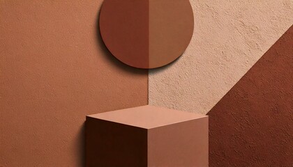 geometric concrete abstract close up texture background design mood board color palette mocha mousse pantone 