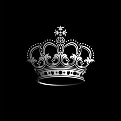 royal crown vector
