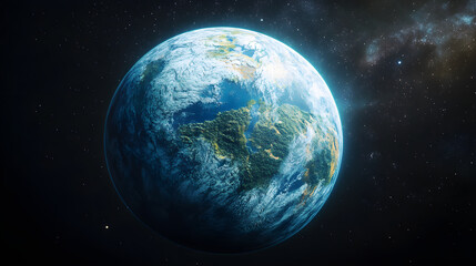 A Vibrant Exoplanet: Imagining New Horizons in the Universe and the Beauty of Other Life-Sustaining Worlds