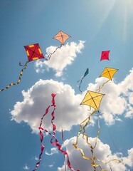 colorful kite in the sky