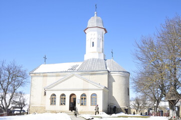 Obraz premium church in the snow