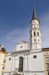 St Michel church (Michaelerkirche,) Michaelerplatz, Vienna, Austria