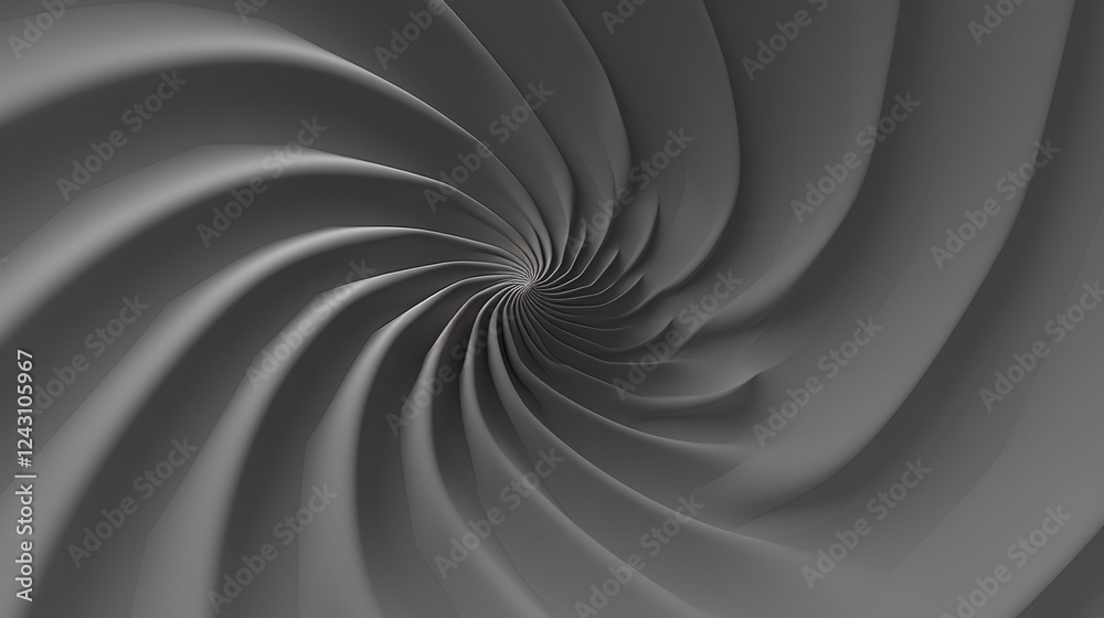 Poster a 3d render of a perfect sine wave, set against a black background for technology-themed presentatio