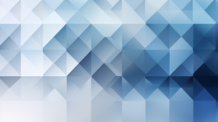 Fototapeta premium Vector illustration of a blue and gray gradient pixel design, creating a futuristic technology-inspired wallpaper display.