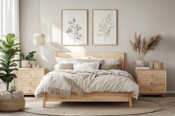 Emphasis on minimalism and functionality in interior design.