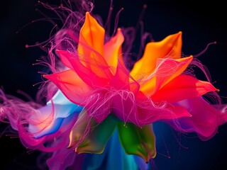 Obraz premium abstract flower background