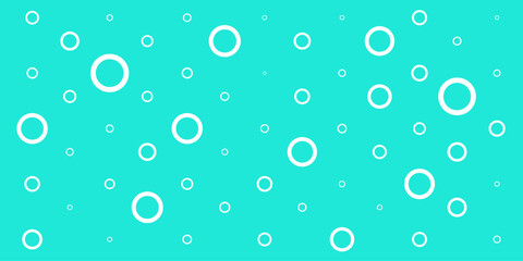 Cute little rings, bubbles in background. Festive cover. Gift wrapping. Vector illustration.