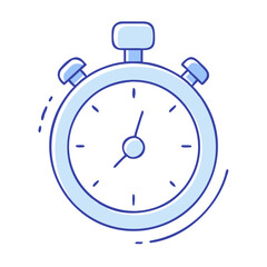 stopwatch icon, stopwatch vector illustration-simple illustration of stopwatch, perfect for stopwatch logos and icons