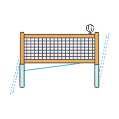 tennis net icon, tennis net vector illustration-simple illustration of tennis net, perfect for tennis net logos and icons