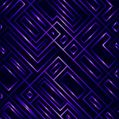 Abstract, colorful, geometric template for web page, texture, map, poster, fabric, textile. Graphic repeating design of shiny lines.