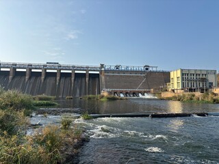 February 05, 2025: Stunning View of Vaigai Dam Across Vaigai River in Theni District, Tamil Nadu. 