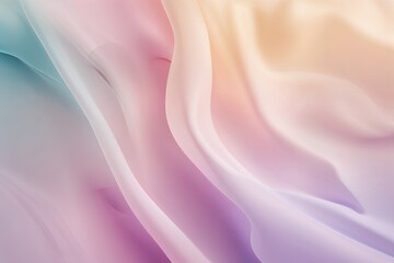 Obraz premium Soft Pastel Gradient Overlay with Smooth Texture on Clear Translucent Surface