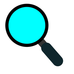 magnifying glass illustration