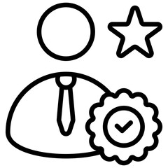 Professionalism Outline Icon