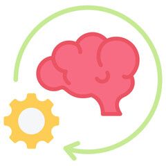 Cognition Flat Icon