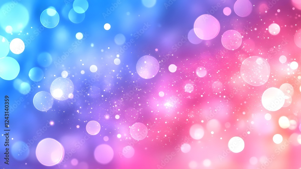 Poster Mesmerizing shimmering glowing sparkling vibrant colorful abstract digital background with a dreamlike ethereal and captivating aesthetic  This image features a dynamic gradient of neon hues