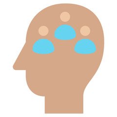 Social Psychology Flat Icon