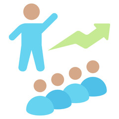 Leadership Flat Icon