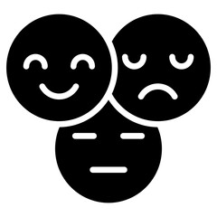 Emotion Glyph Icon