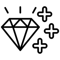 Fototapeta premium Value Outline Icon