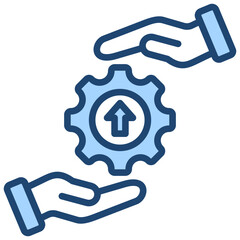 Developmental Blue Icon