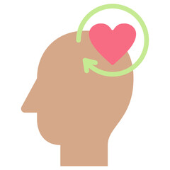 Psychological Flat Icon