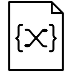 Variable Outline Icon