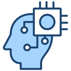 Ai Blue Icon