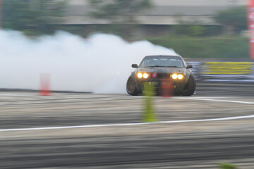 car control drifting on Race track