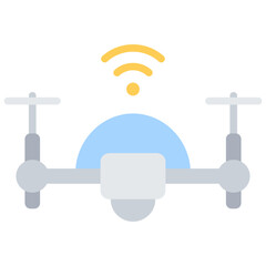 Drone Flat Icon