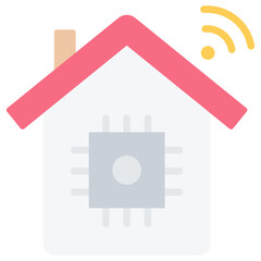 Smart Home Flat Icon