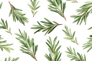 Fototapeta premium Rosemary Sprigs: A Herbal Delight