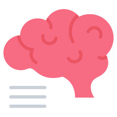 Neuroscience Flat Icon
