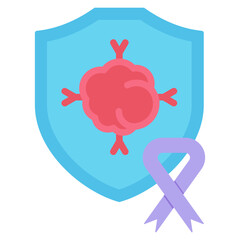 Oncology Flat Icon