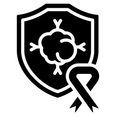 Oncology Glyph Icon